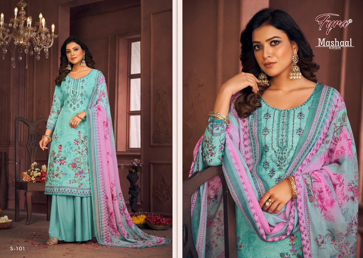 Alok Suit Fyra Mashaal S-101 to S-108 Series 1