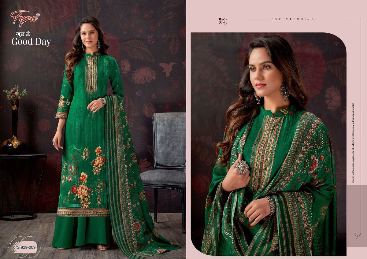 Alok Suit Fyra Good Day 929-001 to 929-010 Series 8