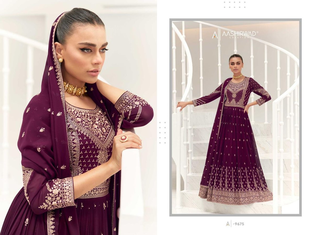Aashirwad Creation 9675-9679 Series 1
