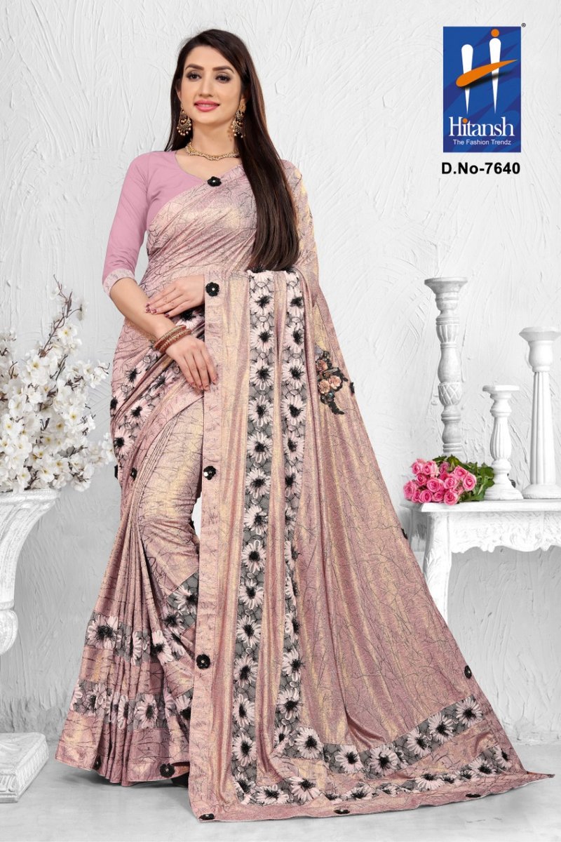 Hitansh Saree 7640-7649 Series 1