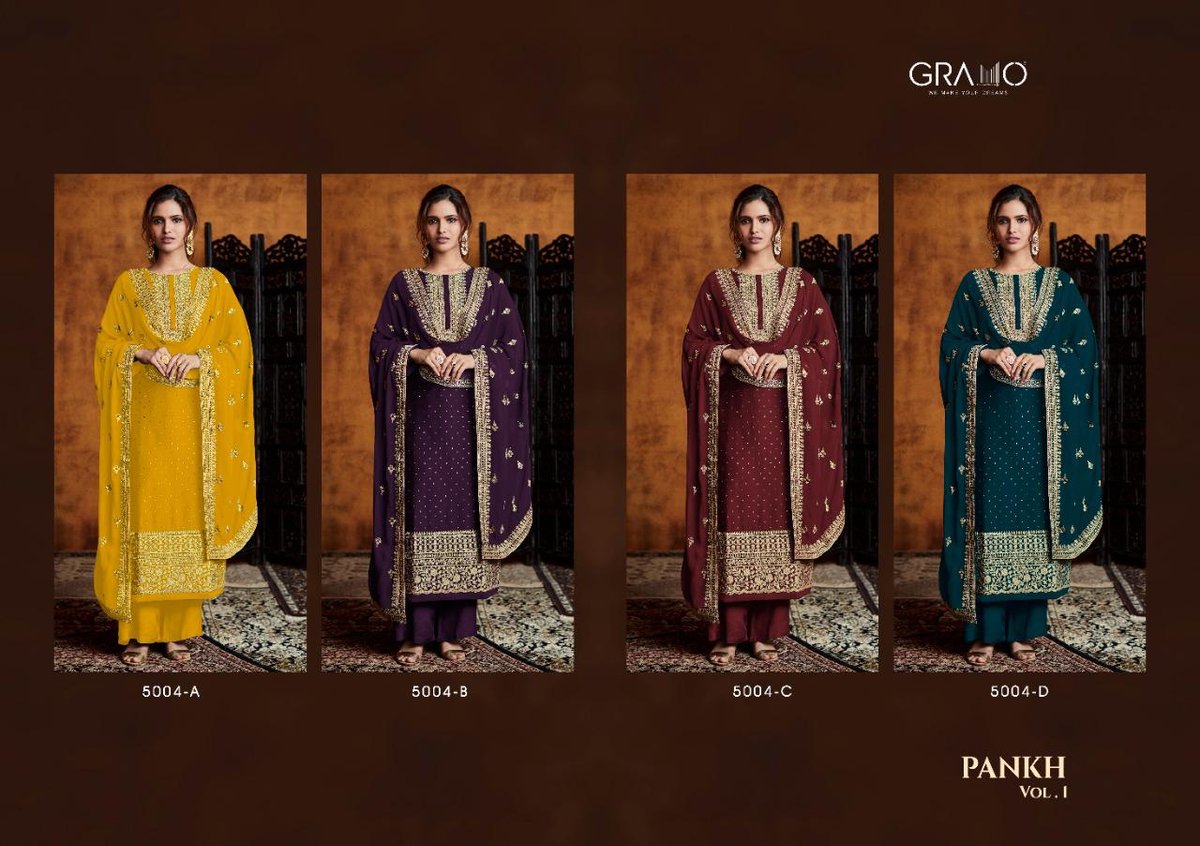 Gramo Pankh Vol-1 5004 Colors 5