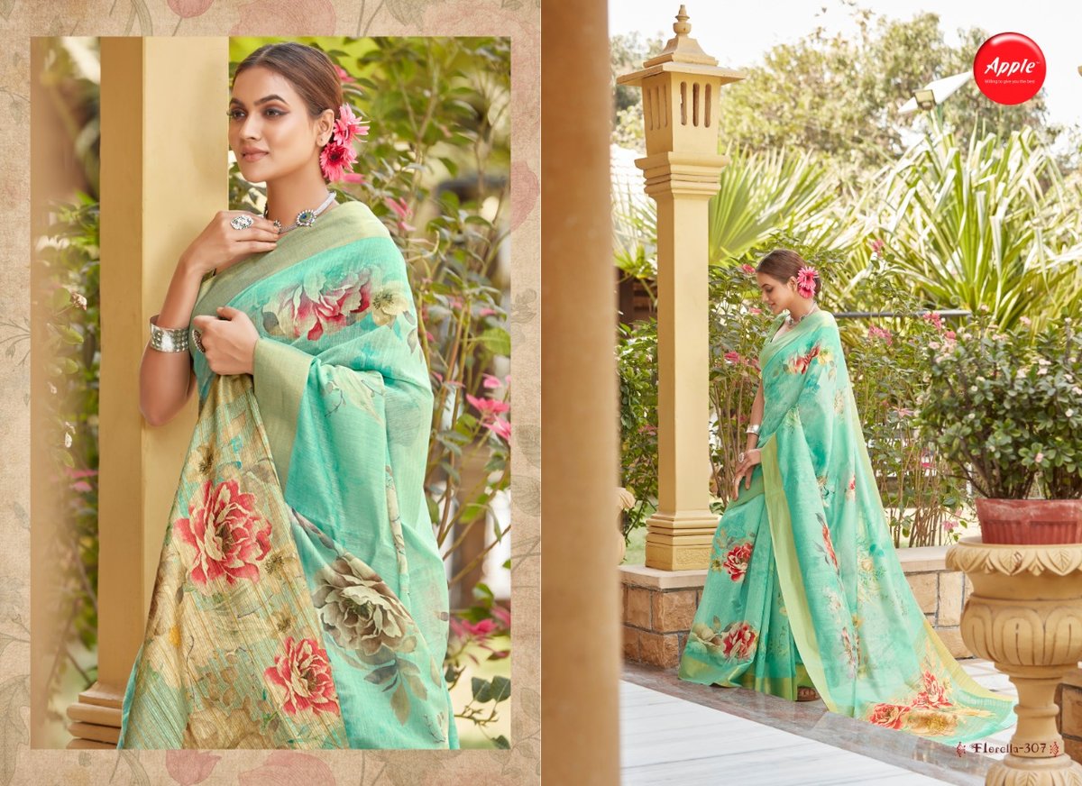 Apple Saree Fiorella 301-308 Series 7