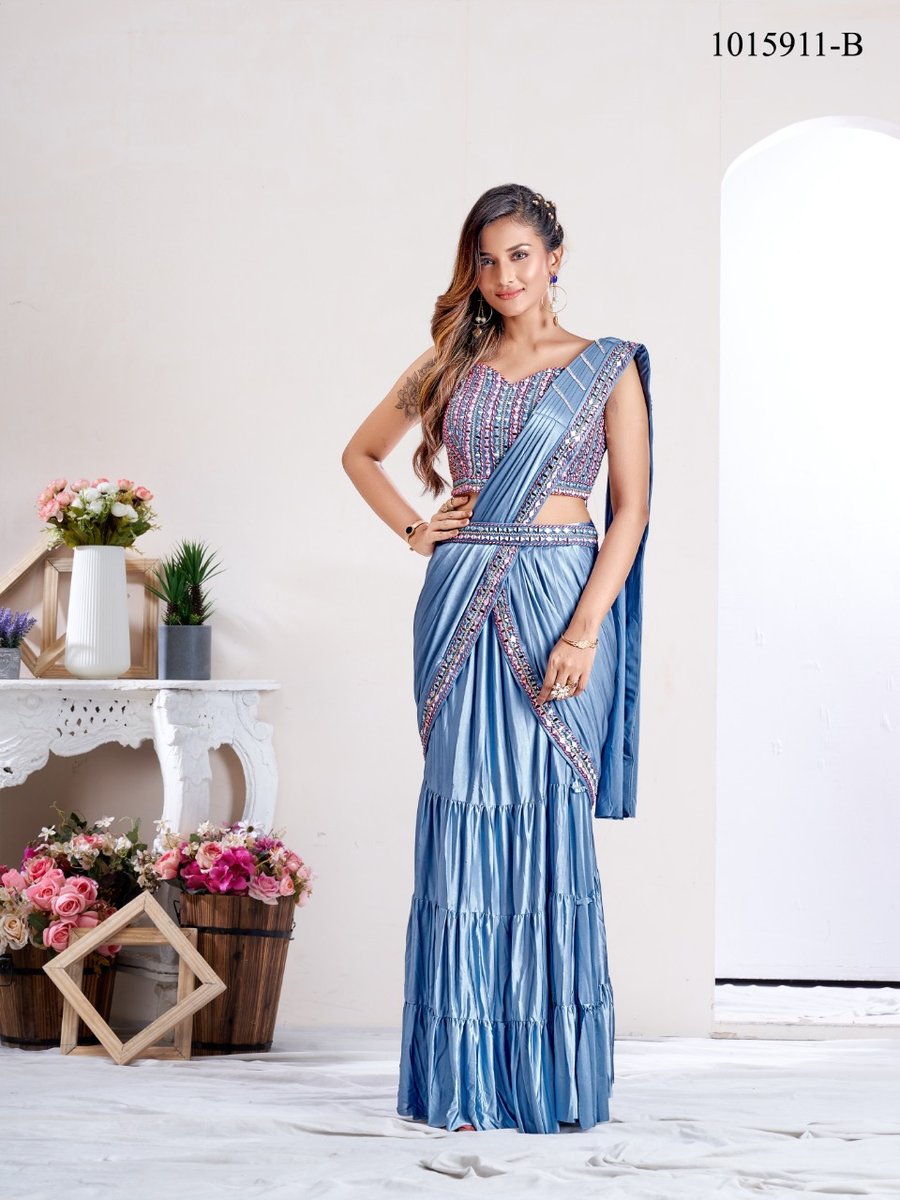 Bollywood  Designer Ready To Wear Saree 1015911 Colors 2