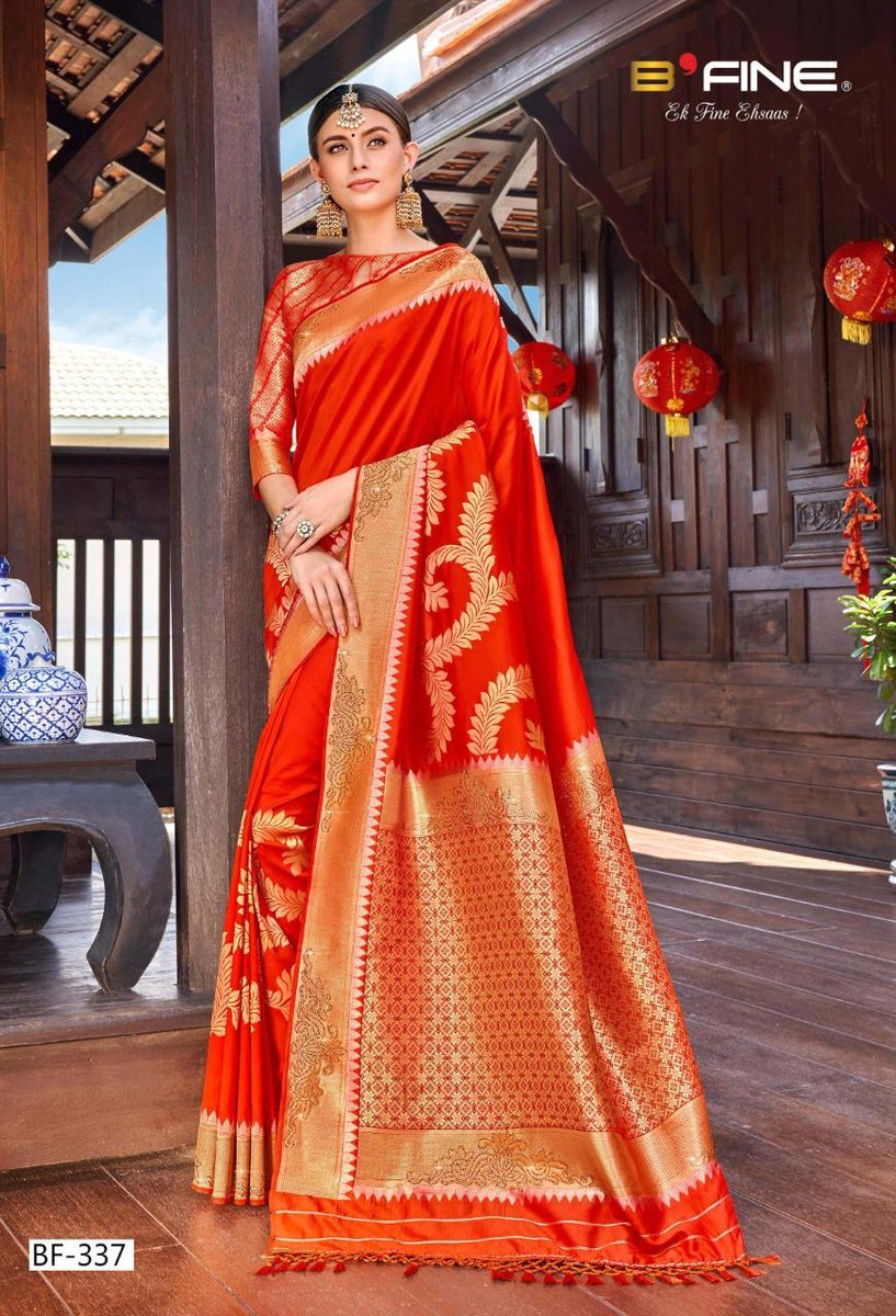 B Fine Saree Swarovski BF-329-BF-338 Series 8