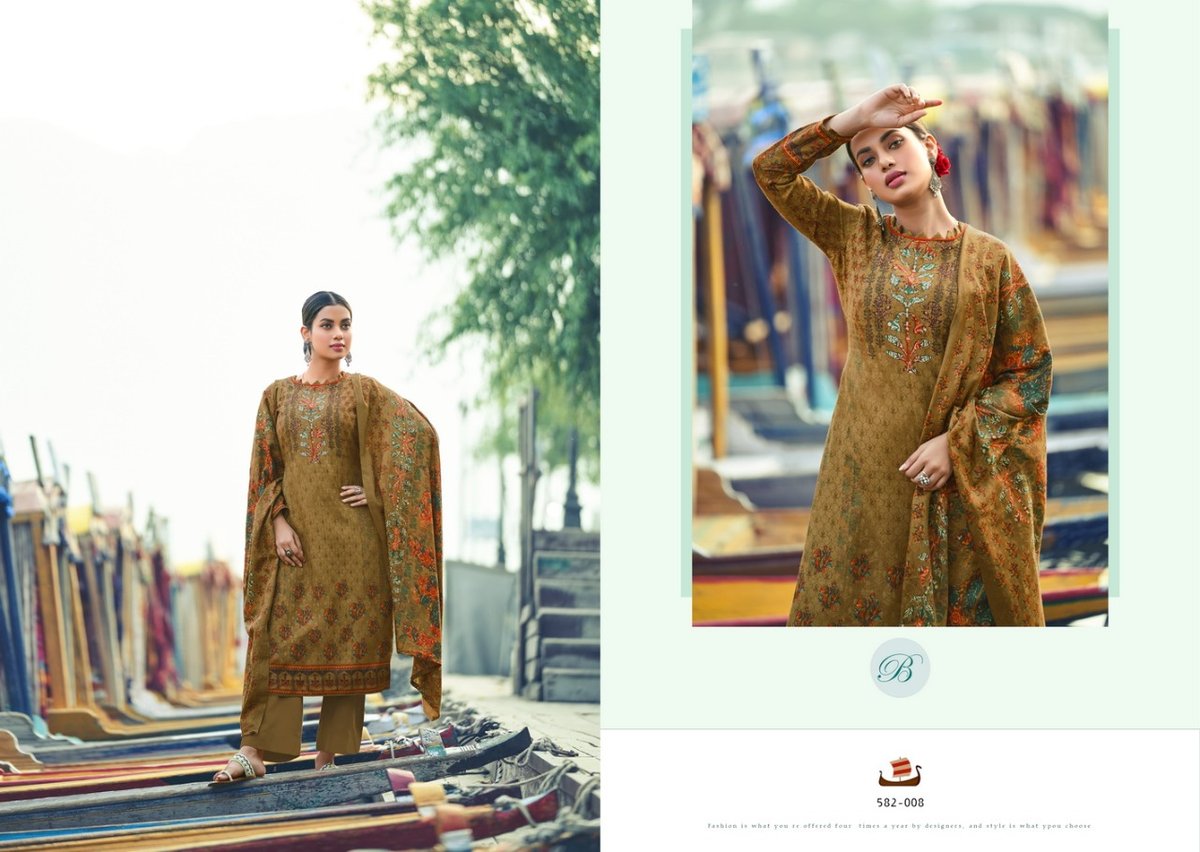 Belliza Designer Aisha 582-001 to 582-010 Series 8