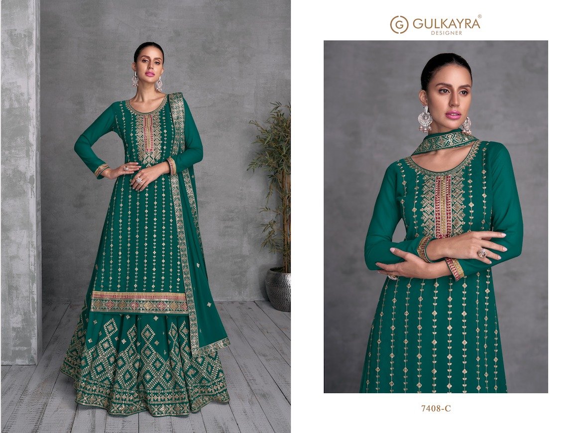 Gulkayra Designer Trisha 7408 Colors 2
