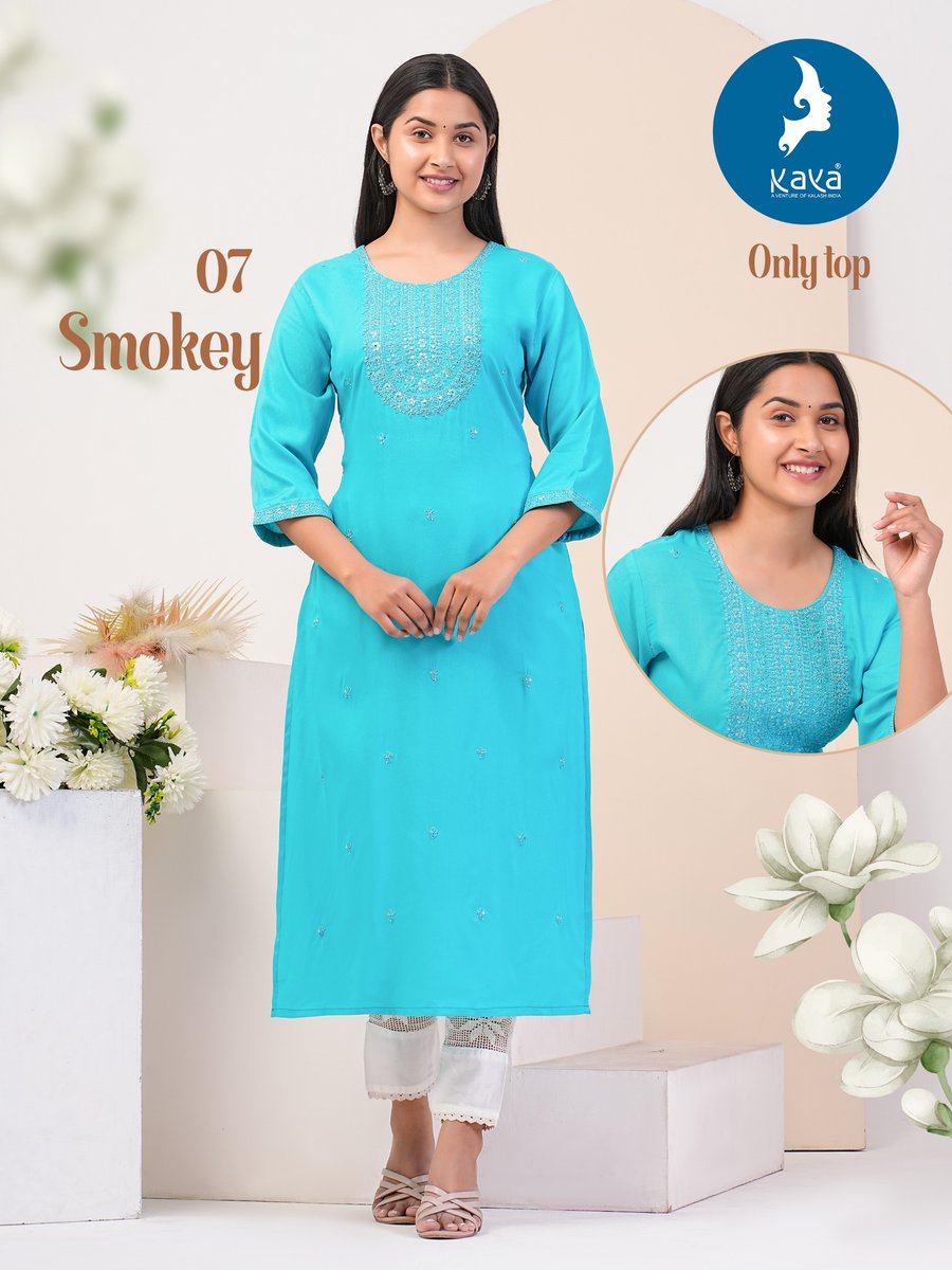 KAYA KURTI SMOKEY 01 TO 08 7