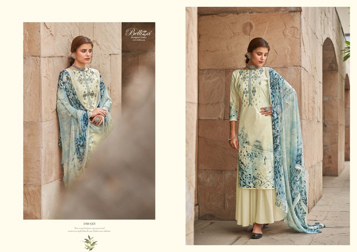 Belliza Designer Maanjari 548-001 to 548-010 Series 1