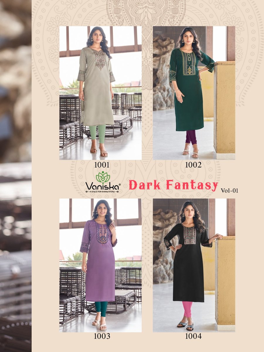 VANISKA DARK FANTASY VOL-1 1001 TO 1004 5