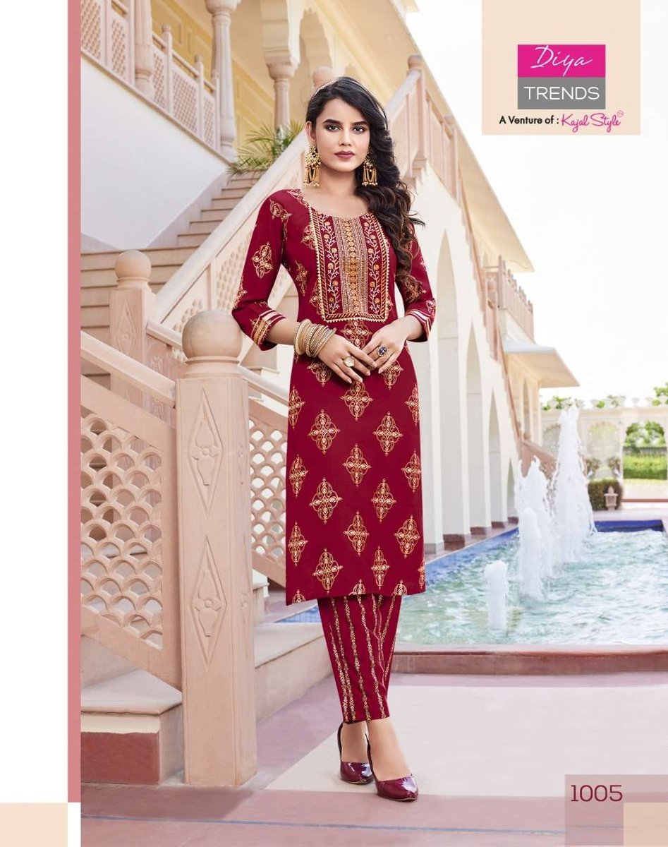 Diya Trends Zoori Vol-1 1001-1010 Series 5