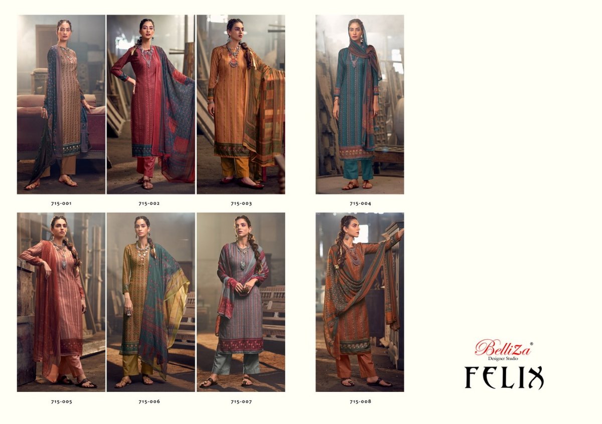 Belliza Designer Felix 715-001 to 715-008 Series 9