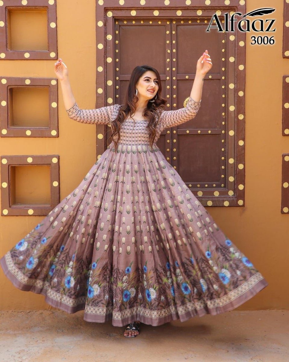 Alfaaz Vol-3 Designer Gown 3001-3006 Series 6
