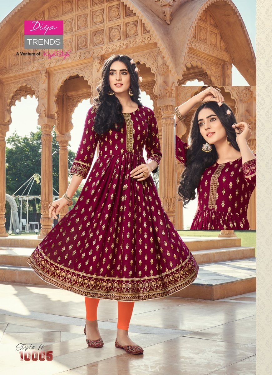 Diya Trends Ethnicity Vol-10 10001-10012 Series 5