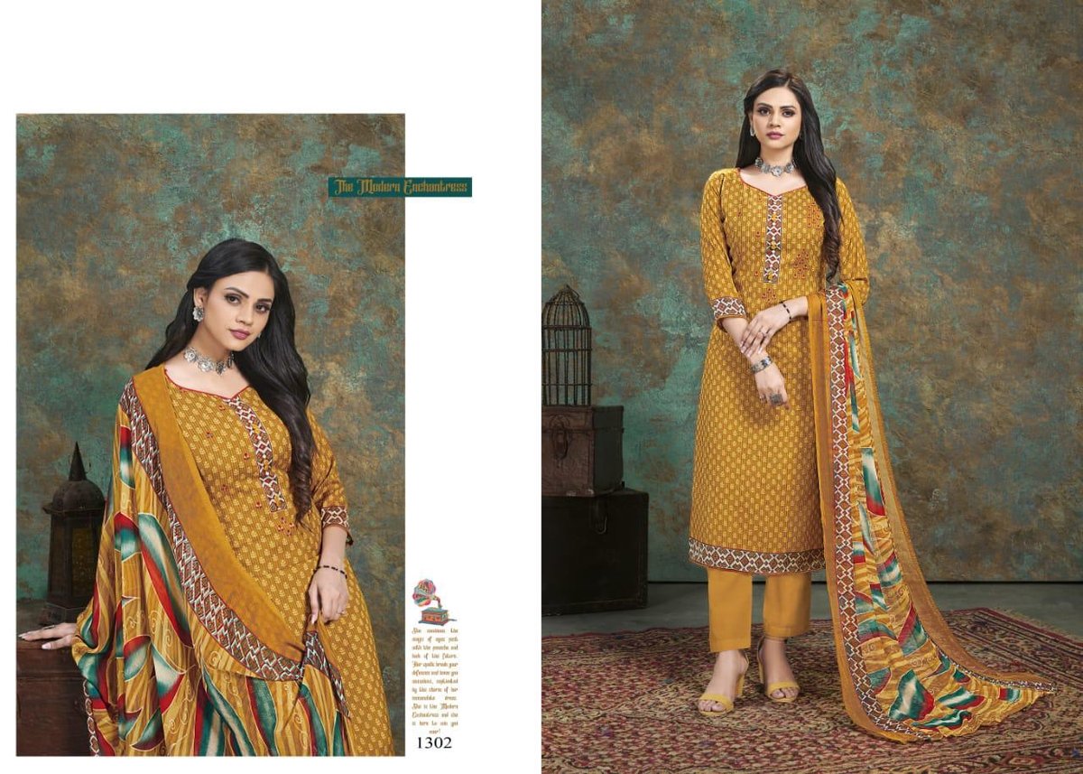Bipson Prints Naaz 1302-1309 Series 1