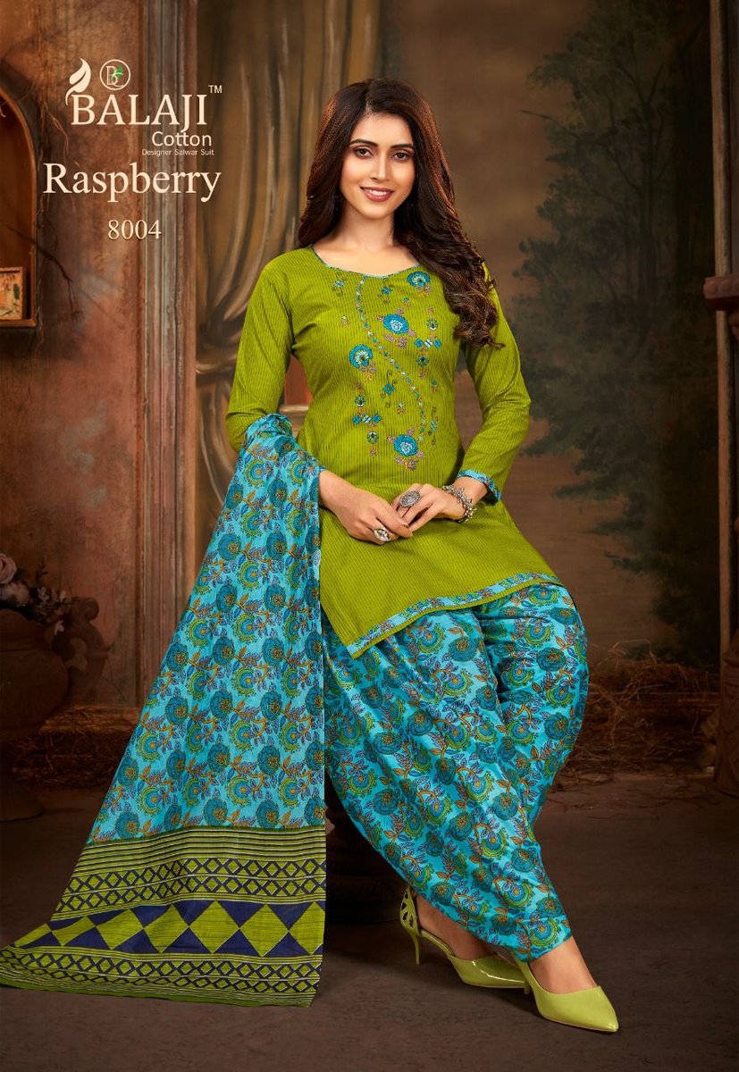 Balaji Cotton Raspberry Vol-8 8001-8012 Series 4