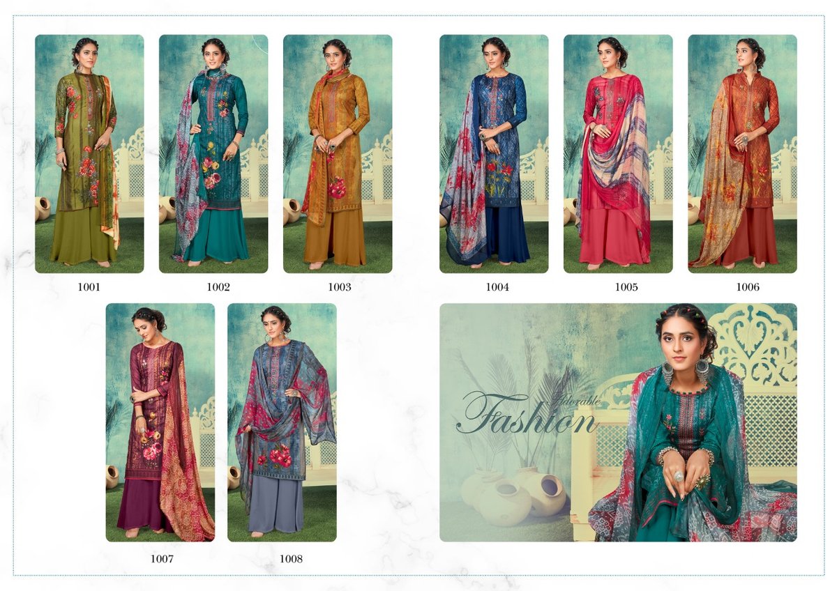 Anita Silk Mills Kaashvi 1001-1008 Series 9