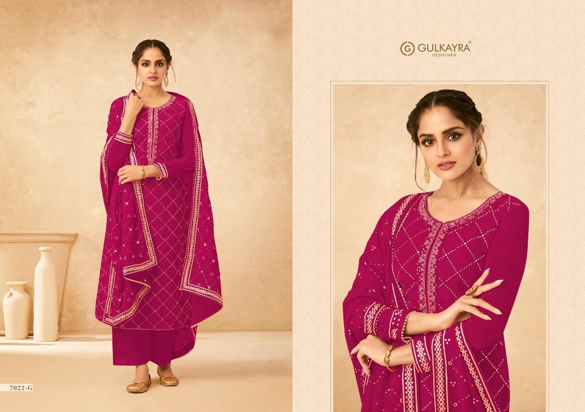 Gulkayra Designer Anvi Gold 7022 Colors 3