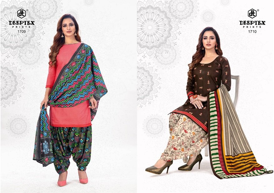Deeptex Prints Pichkari Vol-17 1701-1710 Series 5