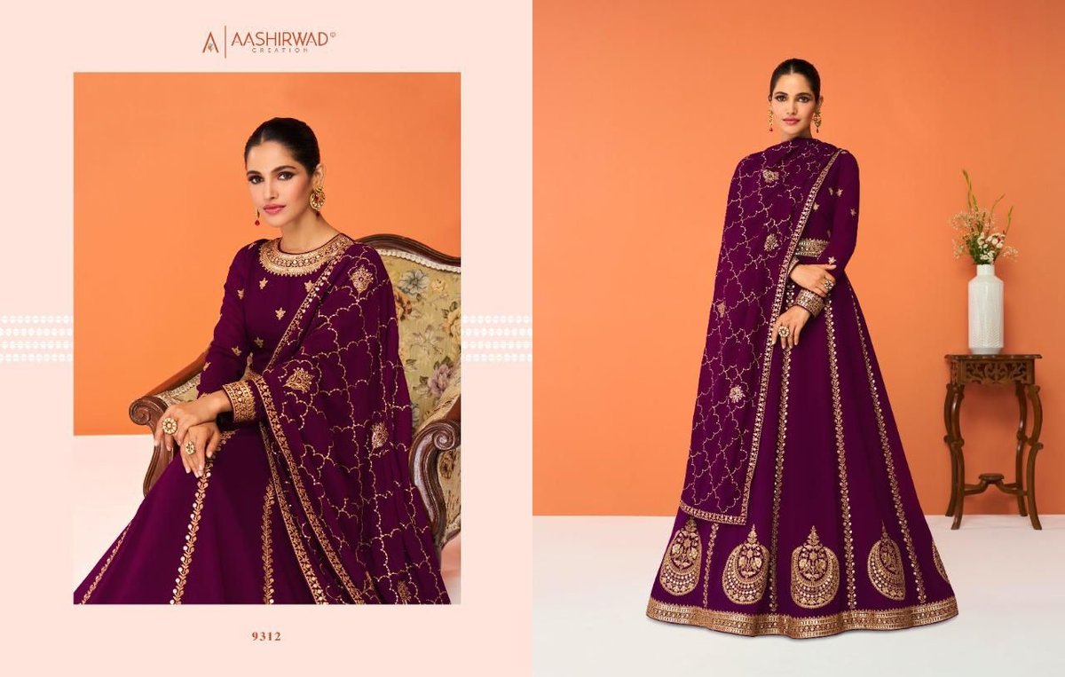 Aashirwad Creation Jasleen 9310-9314 Series 3