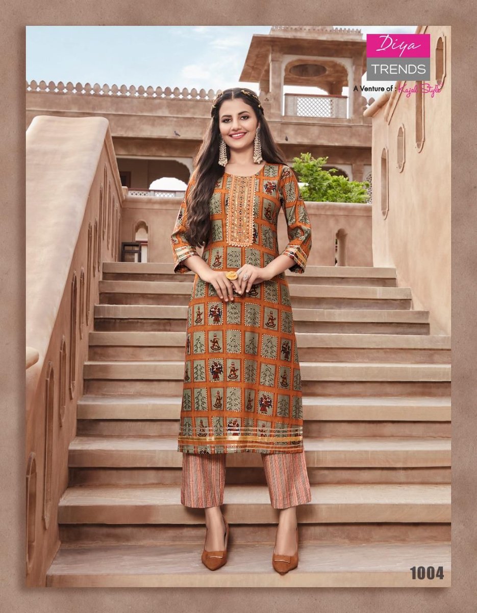 Diya Trends Gold Vol-1 1001-1010 Series 4