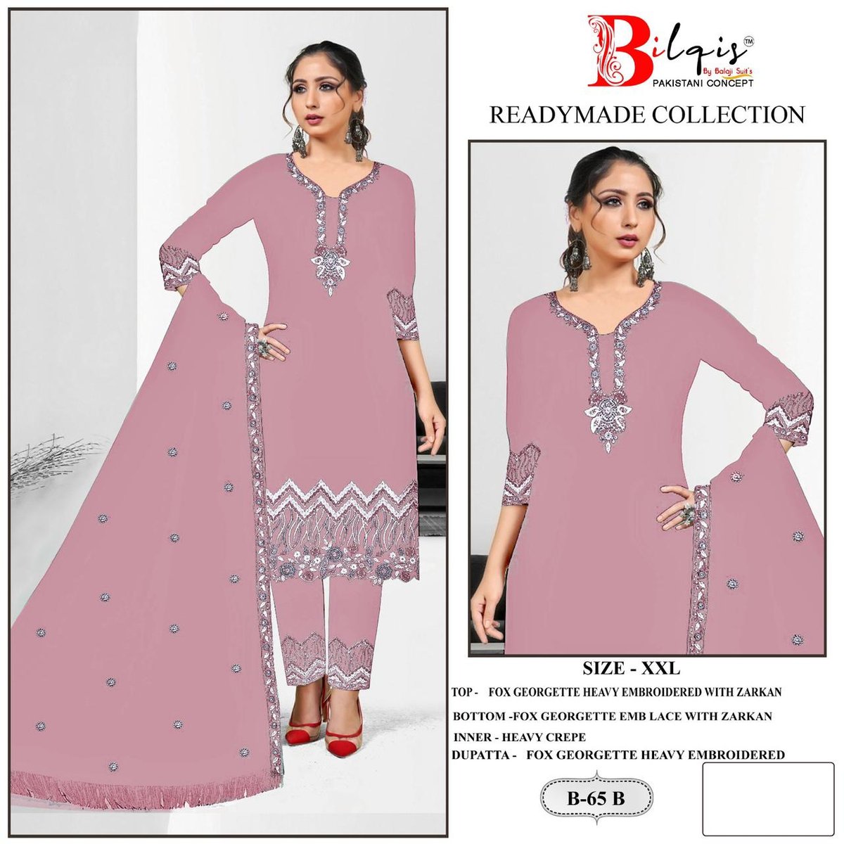 BILQIS READYMADE COLLECTION B-65-A TO B-65-D 2