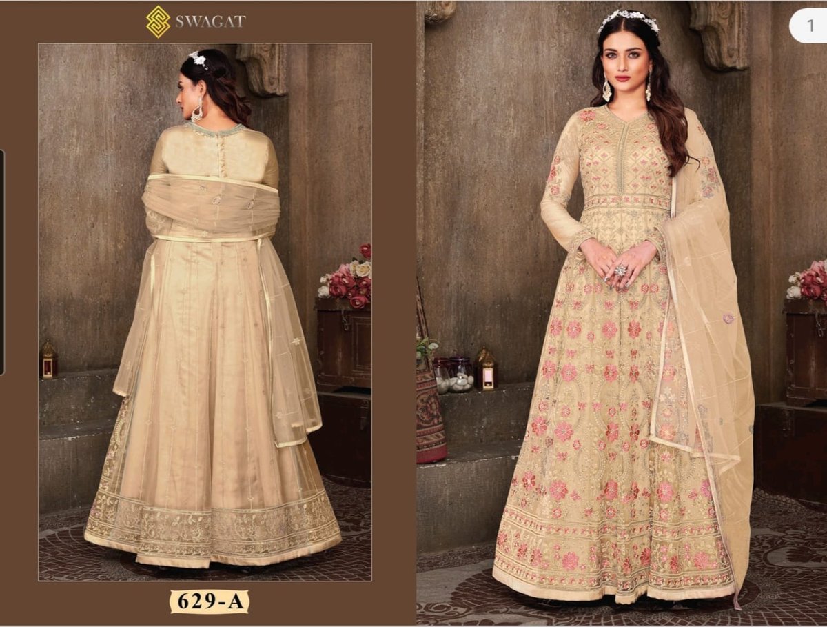 Swagat Designer Suit 629 Colors 1