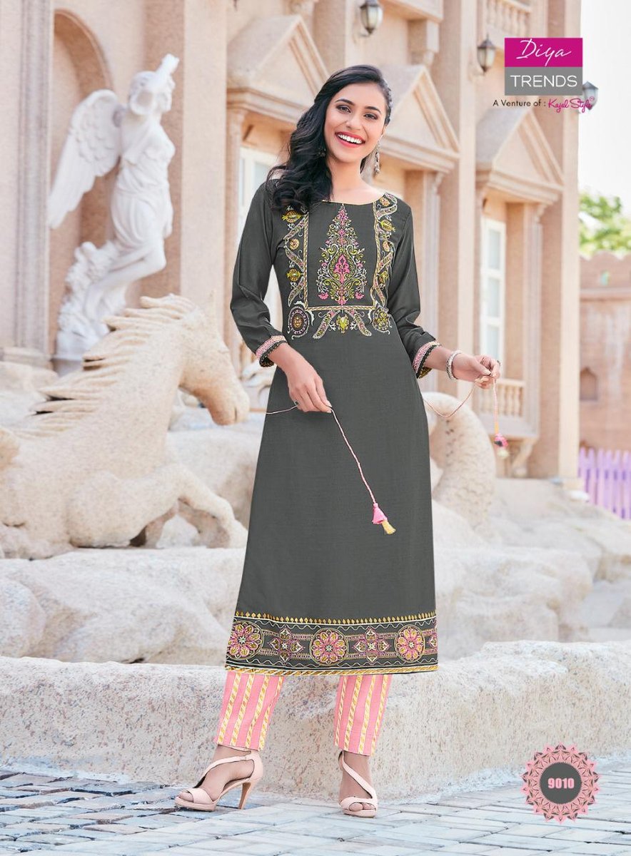 Diya Trendz Biba's Vol-9 9001-9014 Series 10