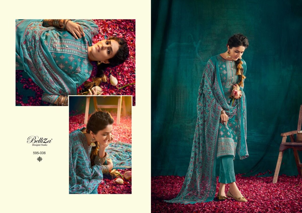 Belliza Designer Neeza 595-001 to 595-010 Series 6