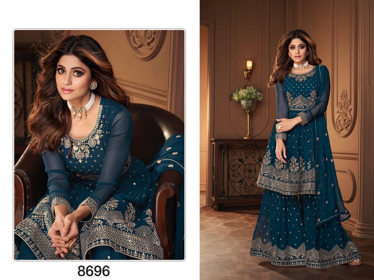 Aashirwad Creation Heroine 8696 Colors 1