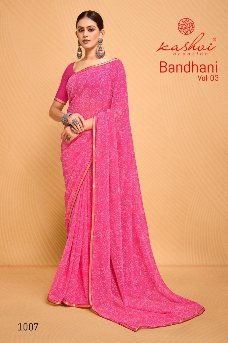 KASHVI CREATION BANDHANI VOL-3 1001 TO 1008 7