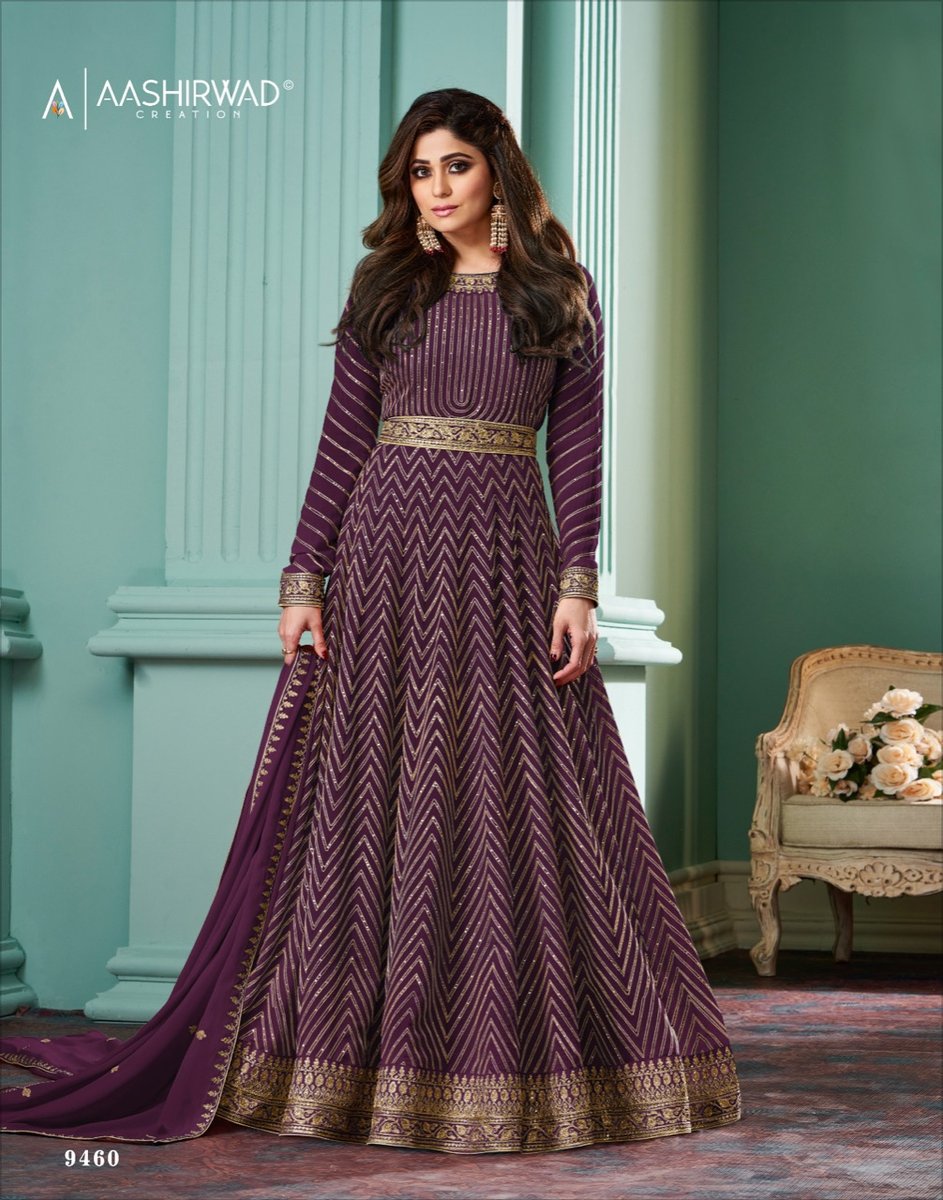 Aashirwad Creation Alizza Diamond 9460-9464 Series 1