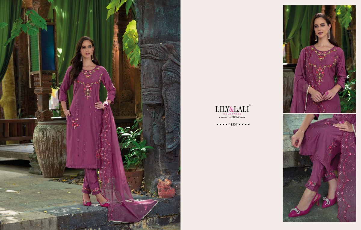 Lily And Lali Rang ja 13501-13506 Series 4