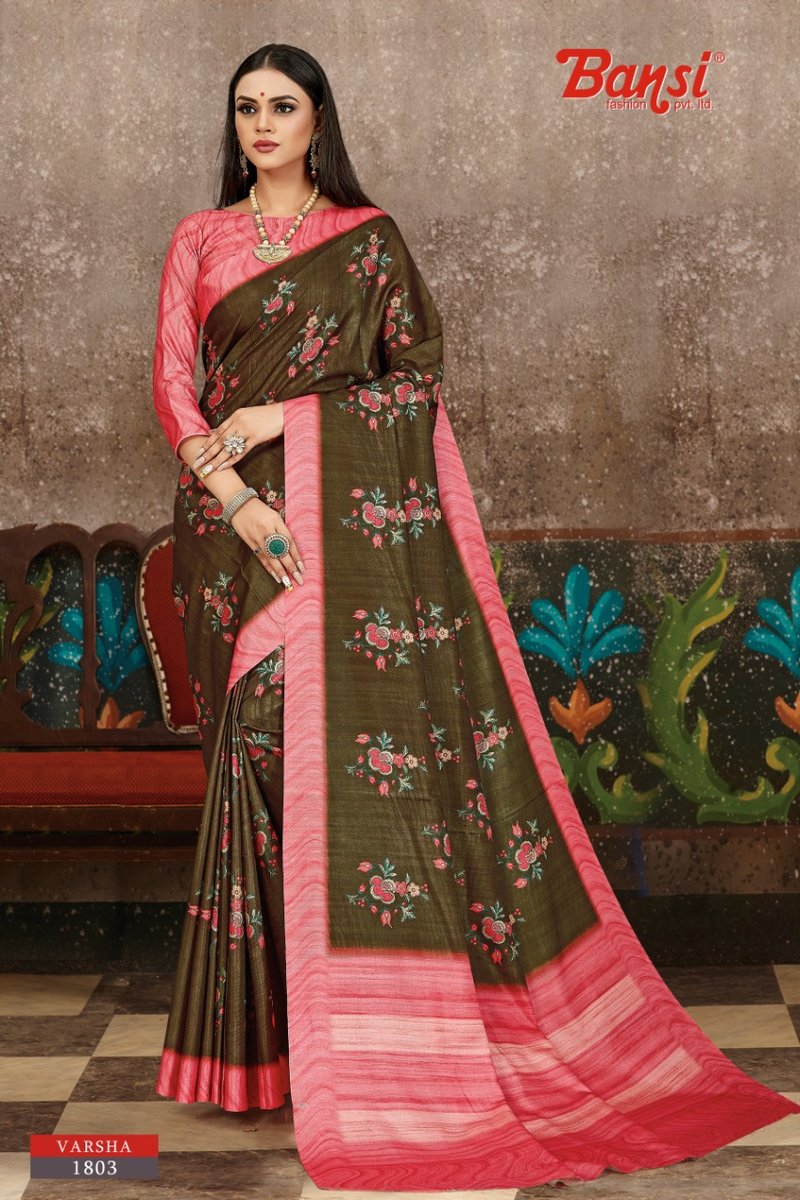 Bansi Fashion Varsha Gitchya Silk 1801-1808 Series 3