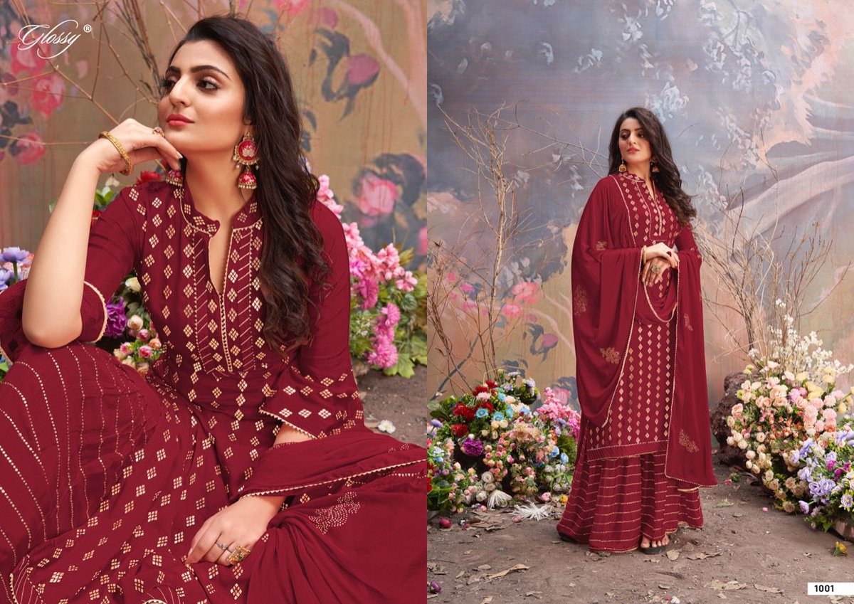 Glossy Simar Mahek 1467 Colors 1