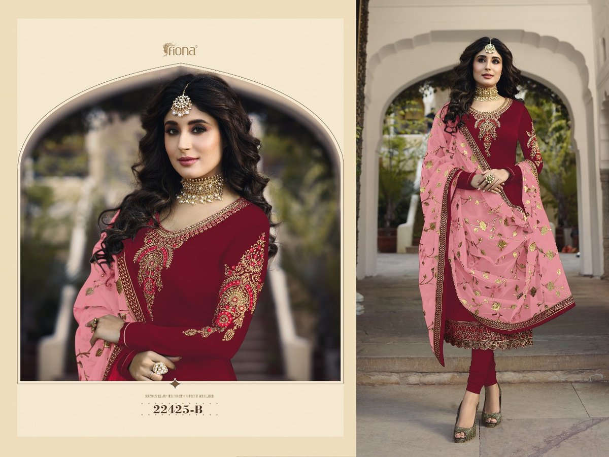 Fiona Kritika Heavy Dupatta Vol-2 22425 Colors 2