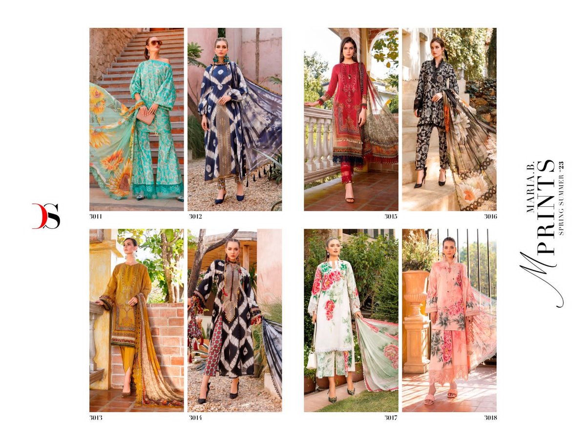 Deepsy Suit Maria.B M Print Spring Summer Vol-23 3011-3018 Series 9