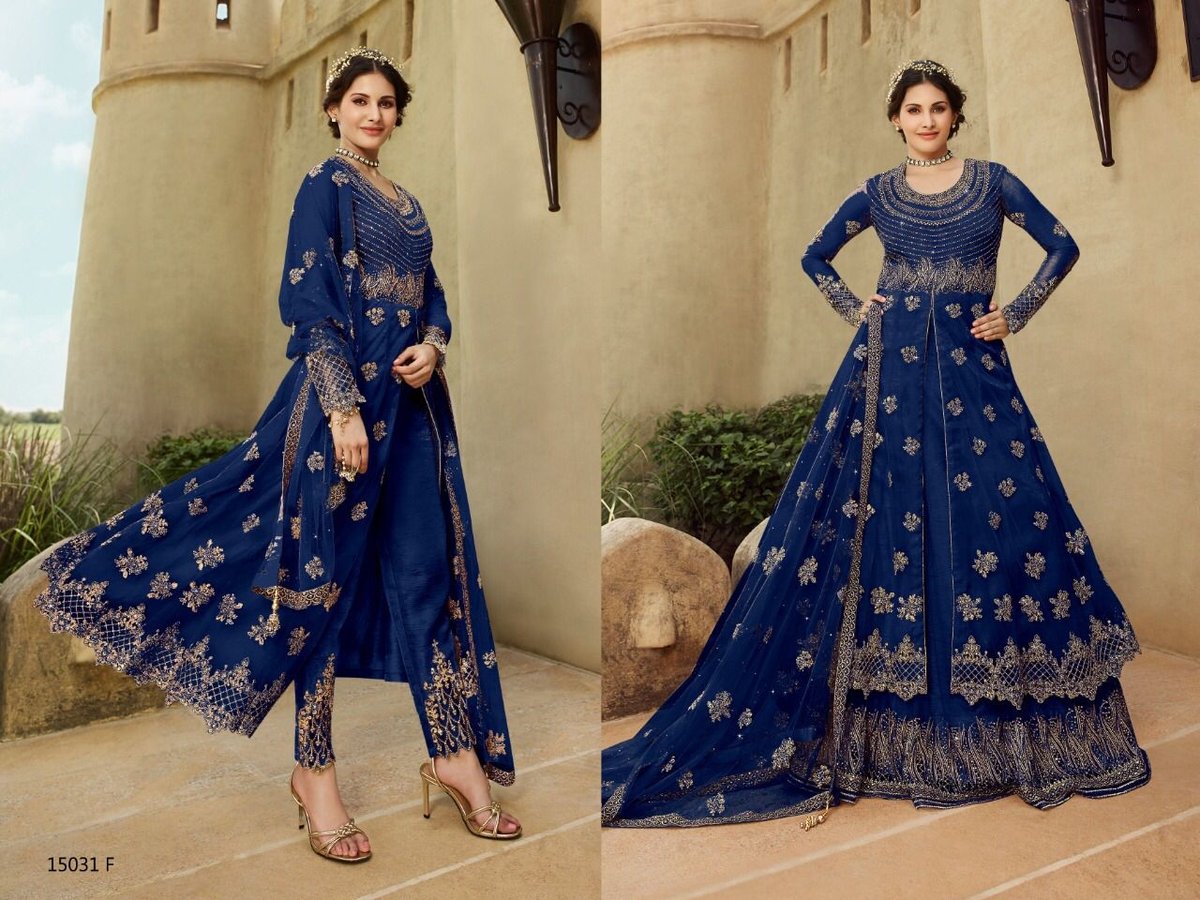 Glossy Simar Amyra Shaivi Master Copy 15031 Colors 6