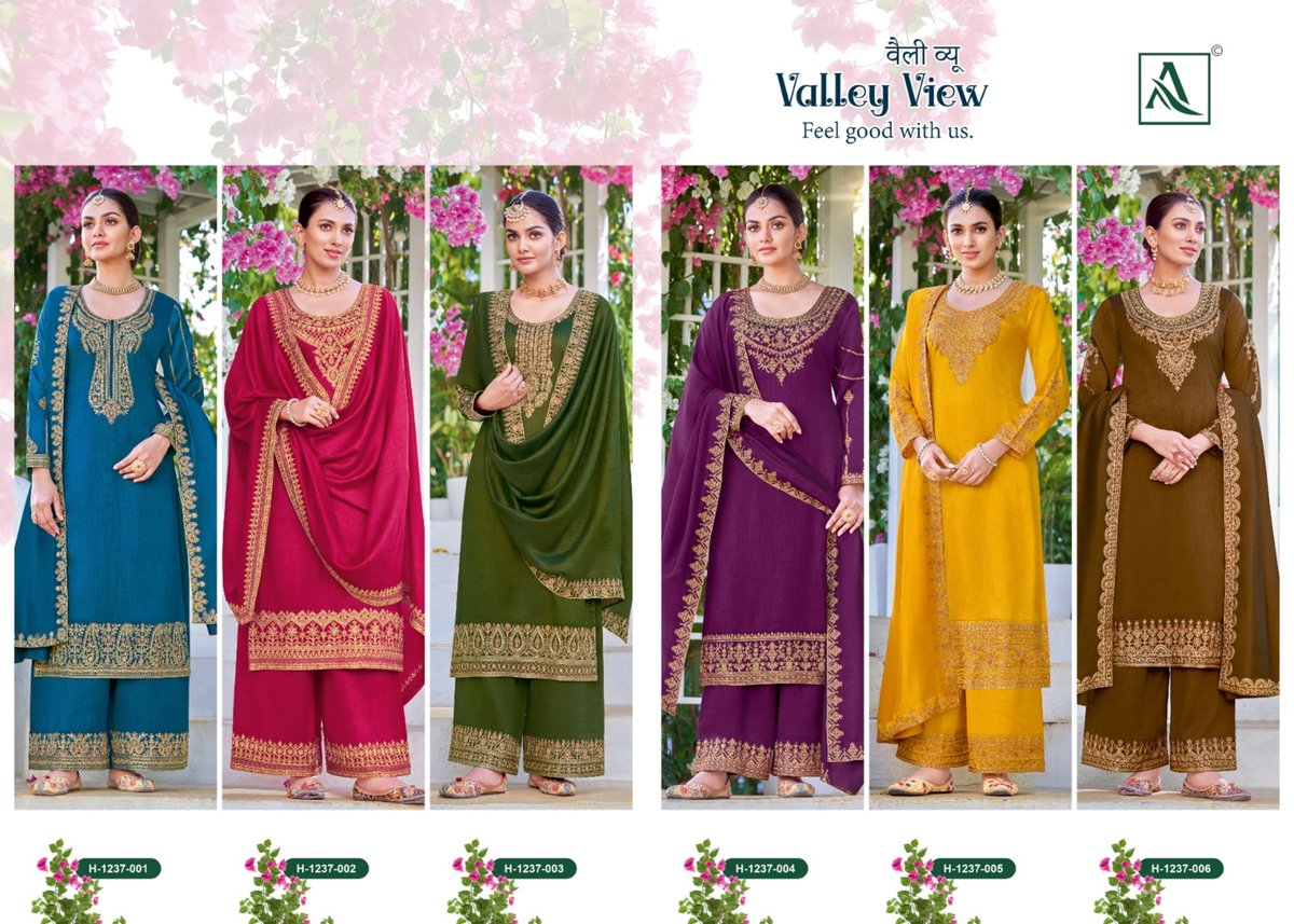 Alok Suit Valley View 1237-001 to 1237-006 Series 7