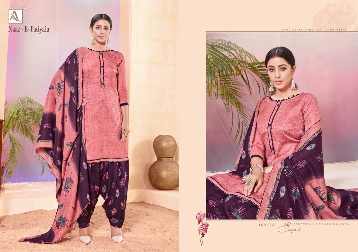 Alok Suits Naaz E Patiyala 678-001-678-010 Series 7