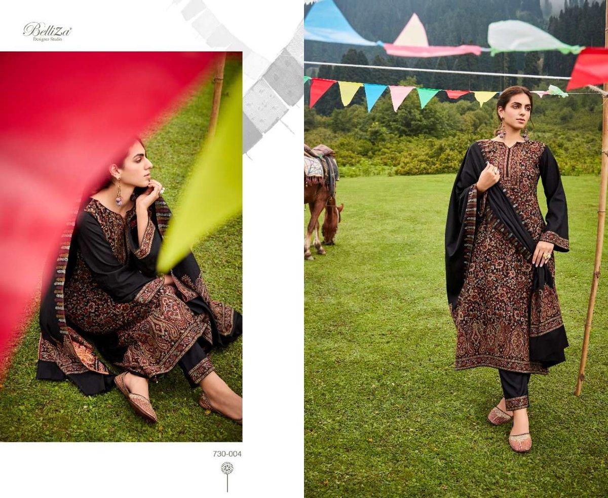Belliza Designer Nazma 730-001 to 730-008 Series 4
