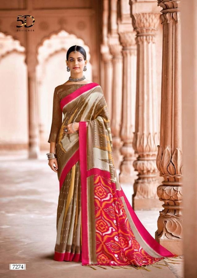5D Designer Linen Silk Vol-9 7271-7280 Series 4