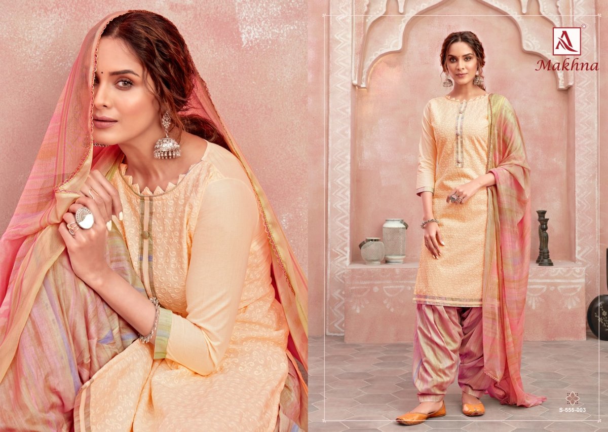 Alok Suits Makhna 555-001-555-008 Series 3
