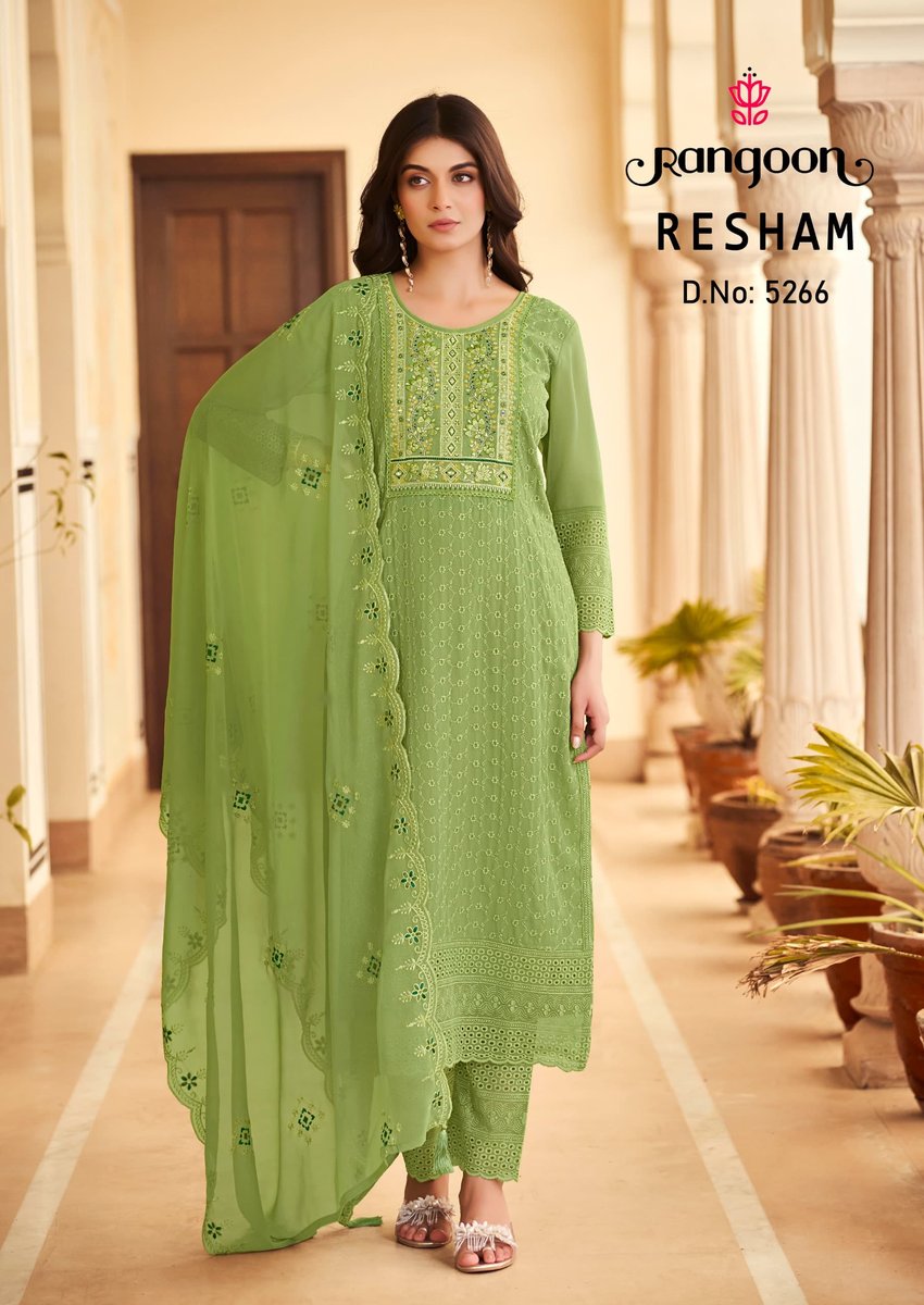RANGOON RESHAM 5261 TO 5266 6