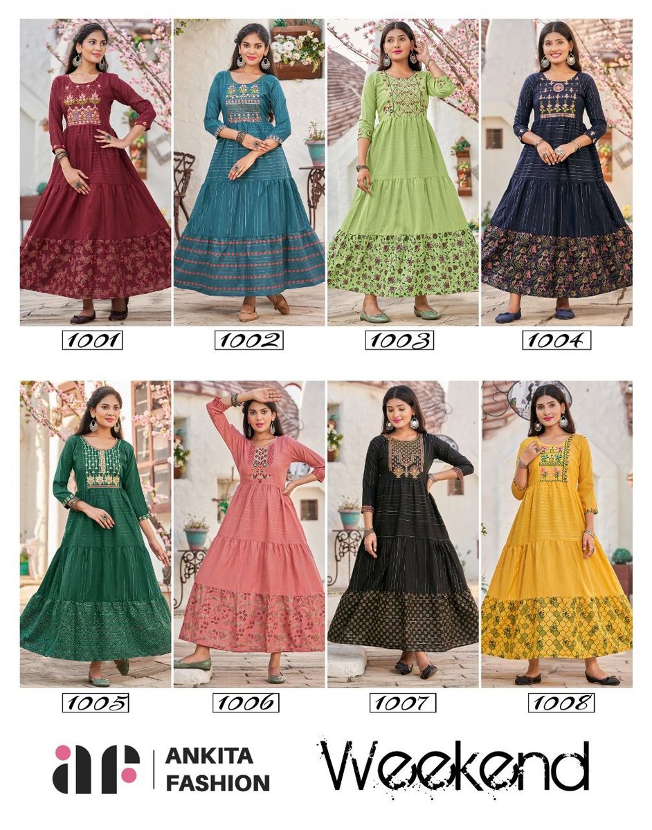 Ankita Fashion Weekend 1001-1008 Series 9