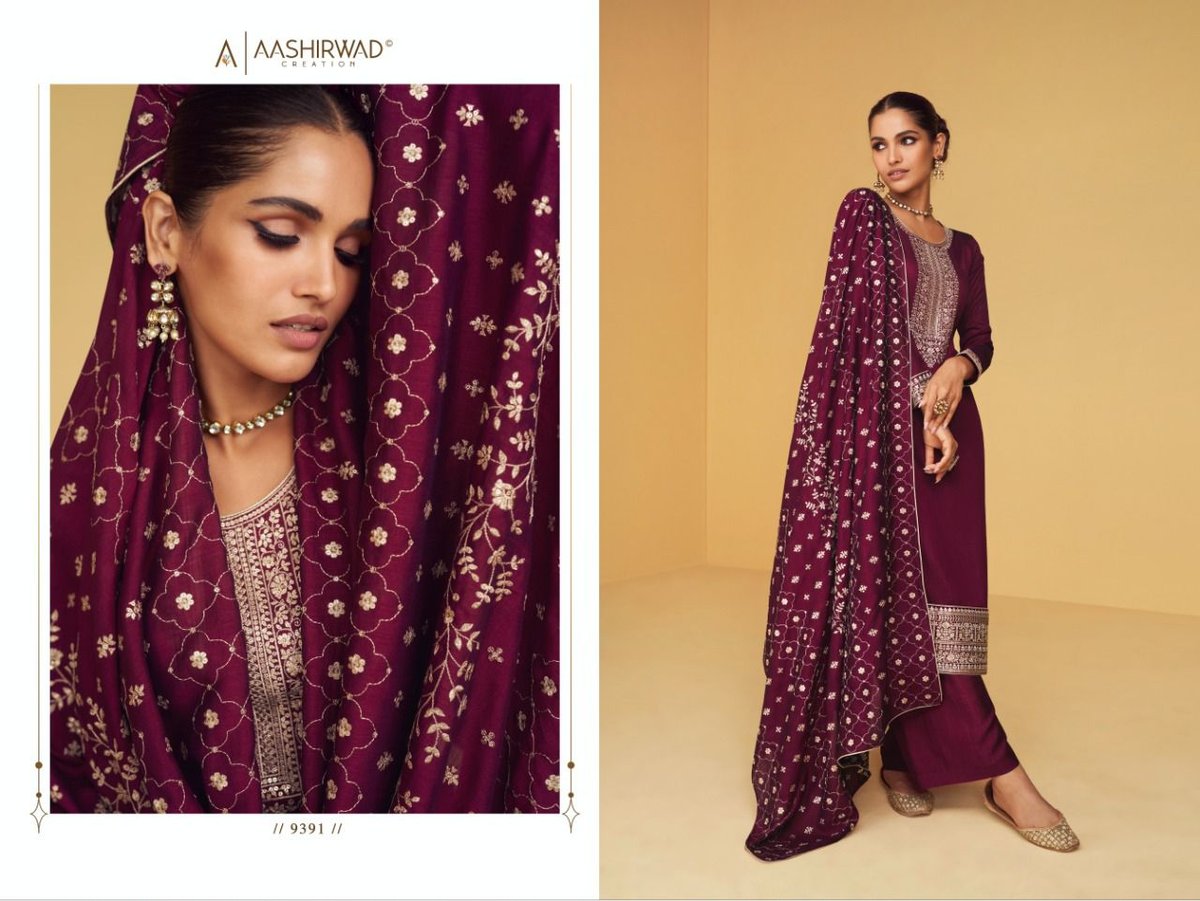 Aashirwad Creation Apsara 9388-9393 Series 4