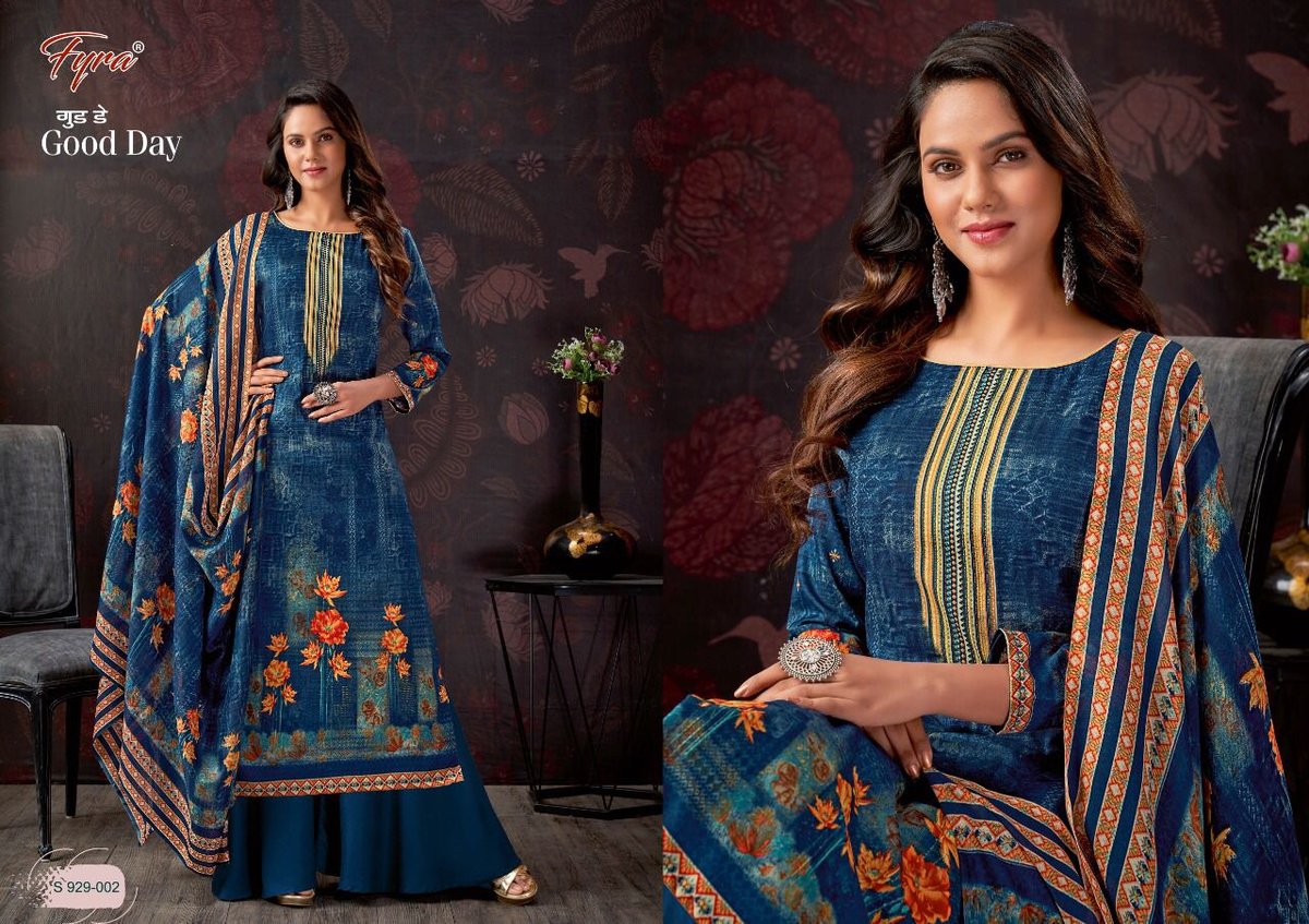 Alok Suit Fyra Good Day 929-001 to 929-010 Series 2