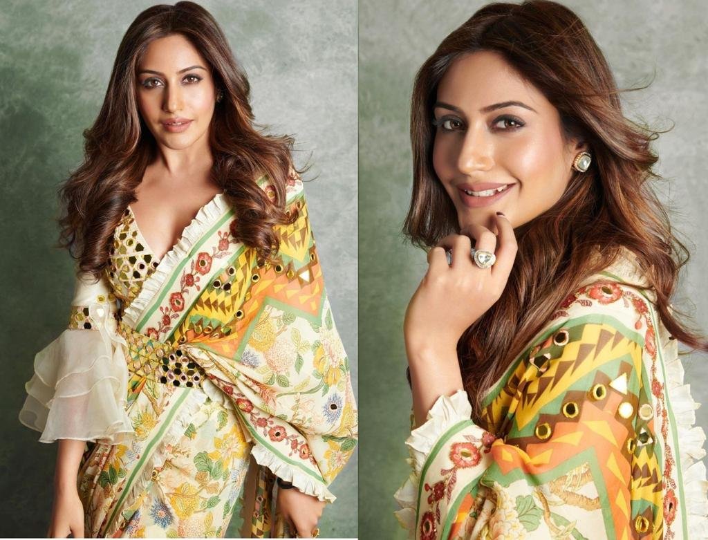 Bollywood Designer Chinon Print Saree LG-1259 1