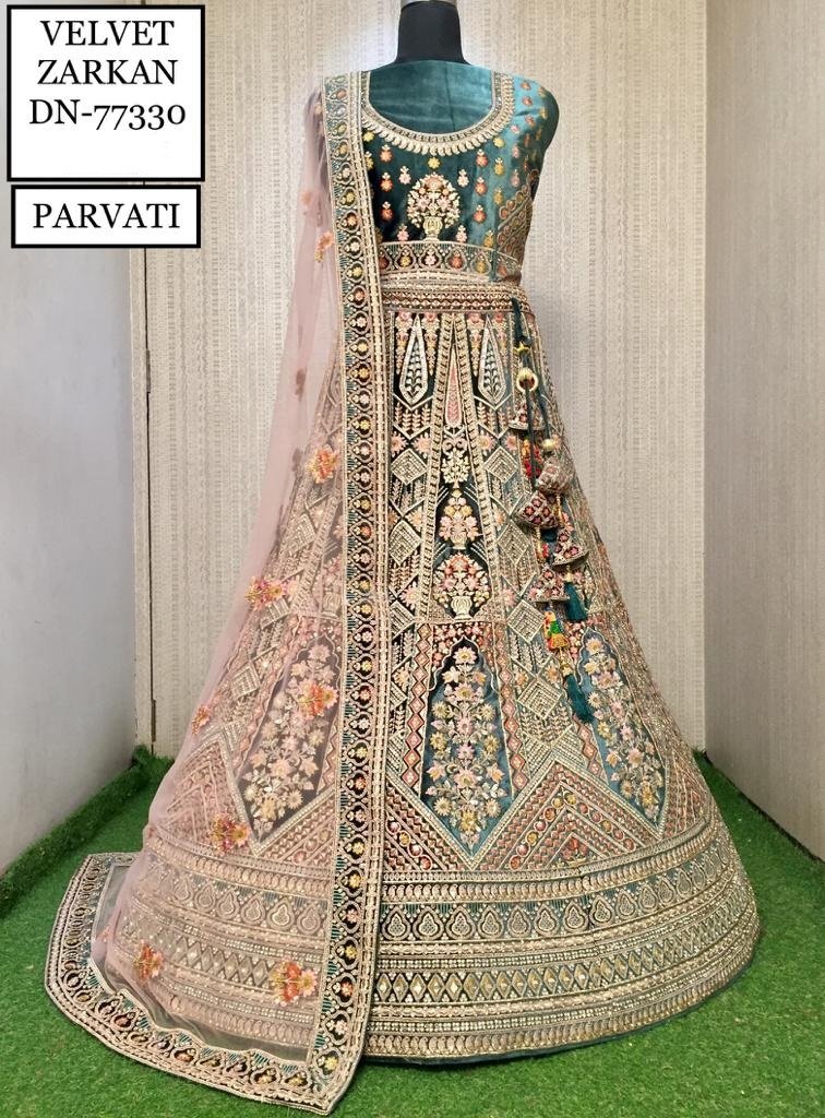 Parvati Designer Lehenga 77326-77333 Design 8