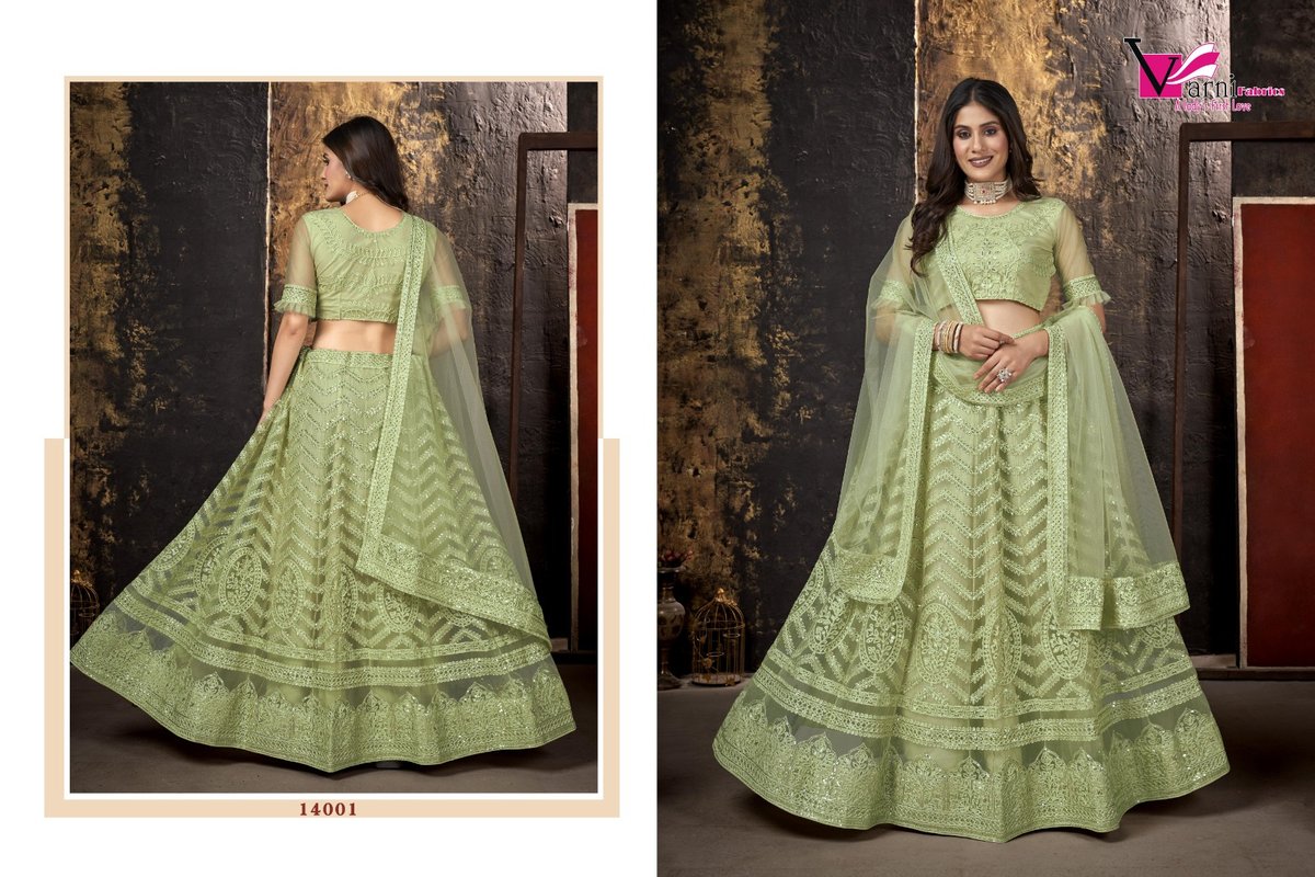 Varni Fabric Zeeya Mannat 14001-14003 Series 1