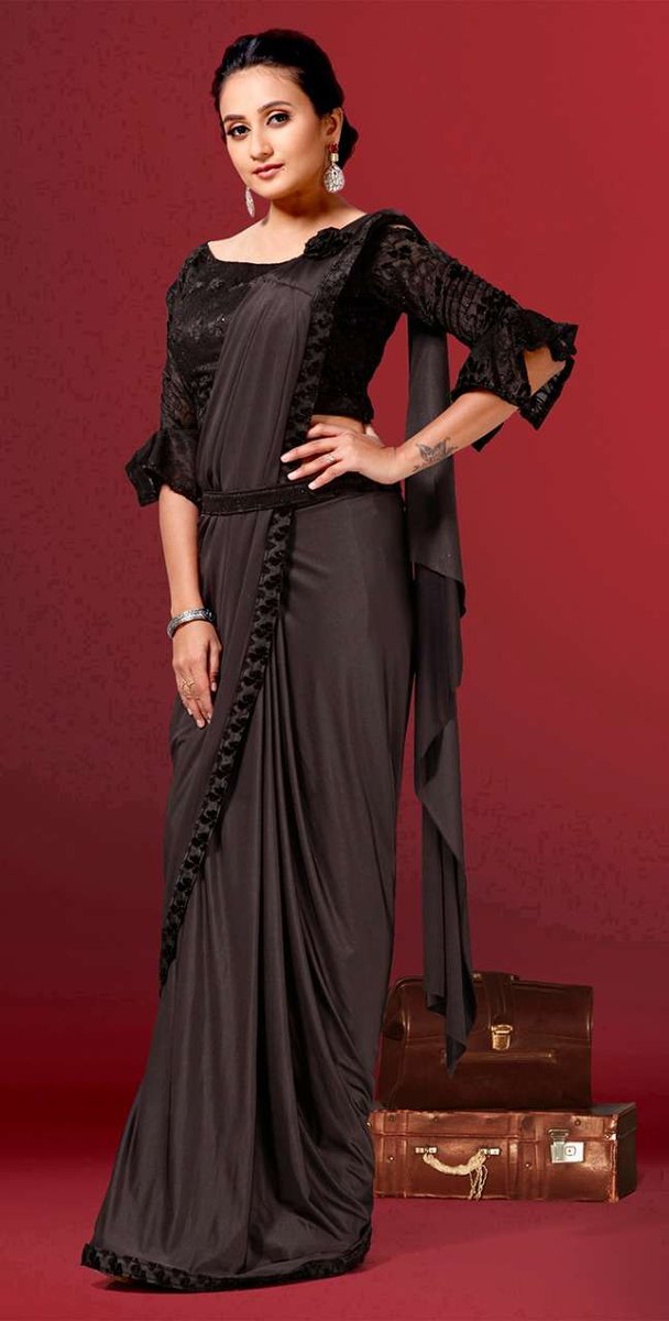Aamoha Trendz Ready To Wear Designer Saree 1015735 Colors 6